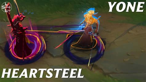 Yone HEARTSTEEL Previsualización League of Legends YouTube