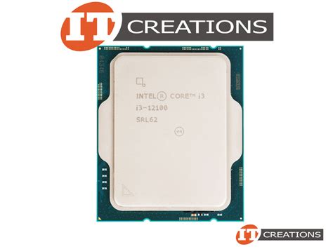 I3-12100 - New Other - INTEL CORE I3 4C/0C QUAD CORE PROCESSOR I3-12100 ...