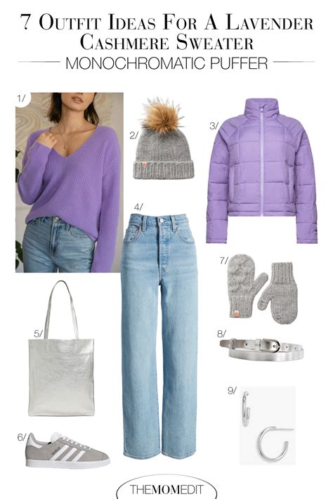 We Love A Lavender Sweater: 7 Outfit Ideas