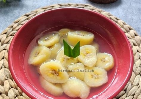 Resep Setup Pisang Kepok Oleh Farhah Cookpad