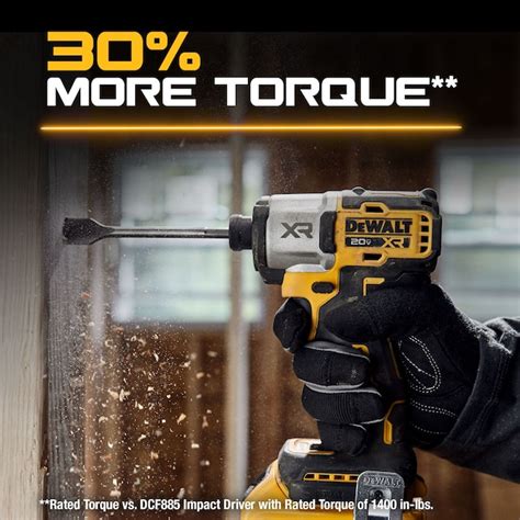 DEWALT XR 20-volt Max 1/4-in Brushless Cordless Impact Driver (2 ...