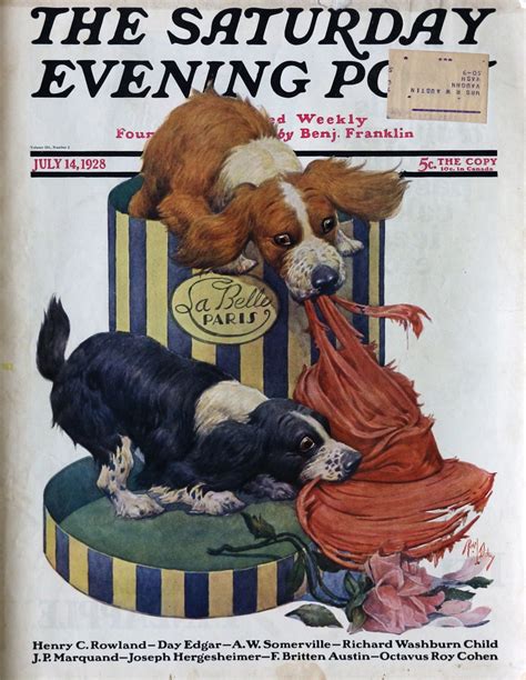 The Saturday Evening Post July 14 1928 At Wolfgang S