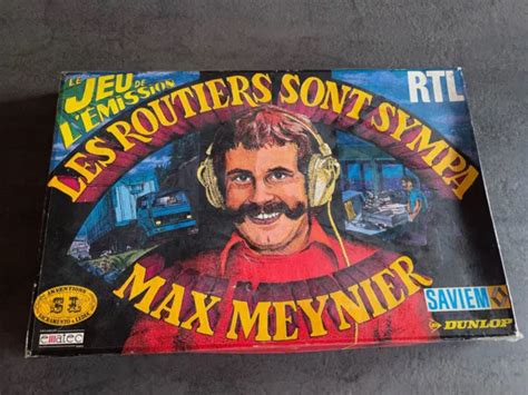 JEU DE SOCIÉTÉ vintage les routiers sont sympas 1976 Max Meynier Saviem