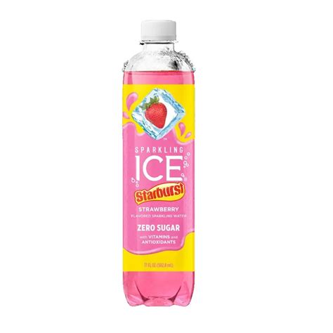 Talking Rain Sparkling Ice Water Starburst Strawberry Oz Per Box