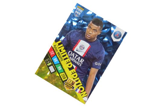 Panini Fifa Futbalov Karty Limited Edition Kylian Mbappe Psg