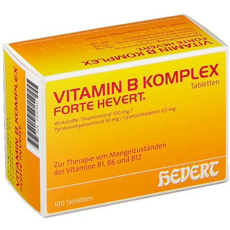 Vitamin B Komplex Forte Hevert St Shop Apotheke