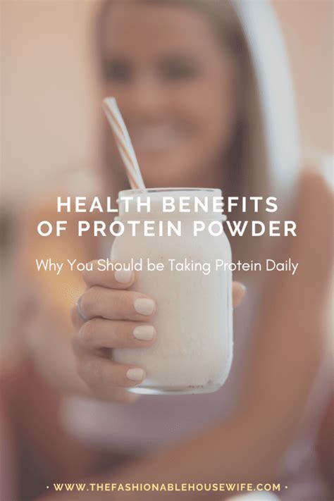 Health Benefits Of Protein Powder Why You Should Be Taking Protein