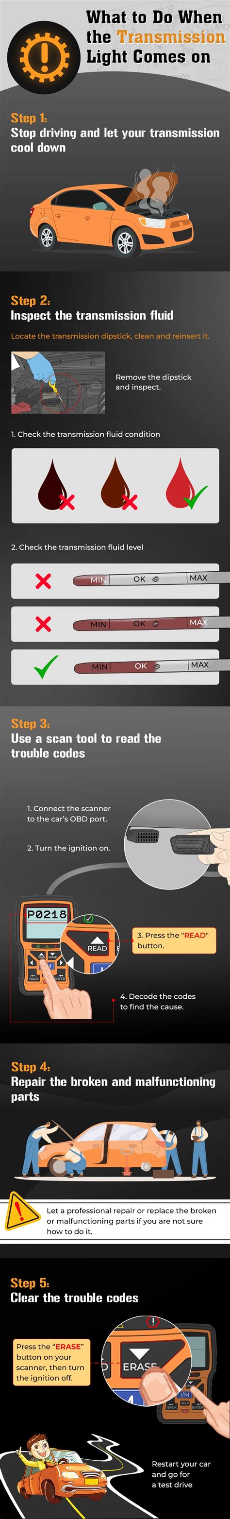 Why Is The Transmission Light On Causes And Fixes