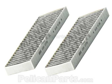 Bmw Cabin Air Filter Set Activated Charcoal Mann Cuk