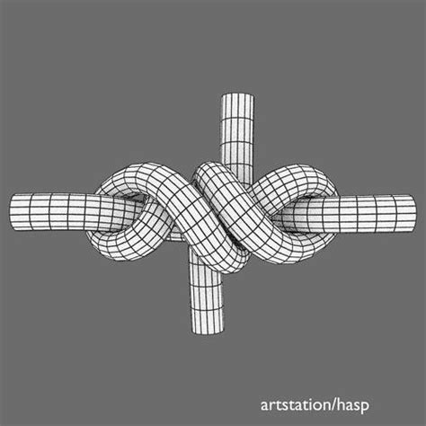 3D model hawser bend VR / AR / low-poly | CGTrader