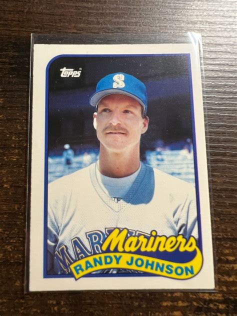 A Topps Traded T Randy Johnson Ebay