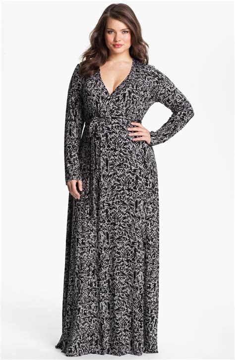 Plus Size Maxi Dresses With Sleeves Kapres Molene