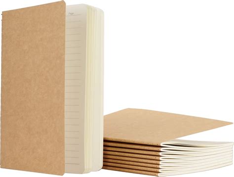 Amazon Twone Packs Kraft Brown Soft Cover Notebook Journals