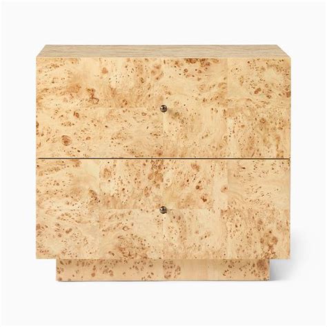 Burl Nightstand 26 West Elm