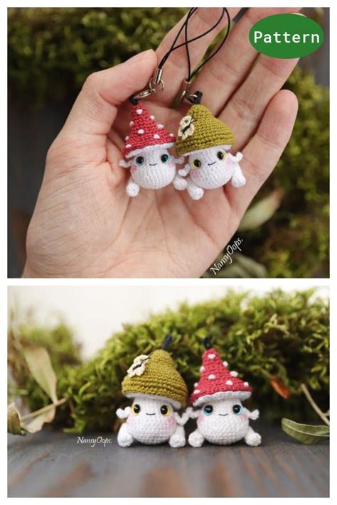 Toadstool Mushroom Crochet Patterns Free Paid Page Of