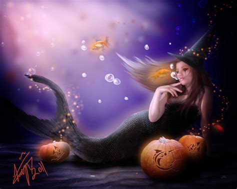 Halloween Mermaid By Bklh362 On Deviantart