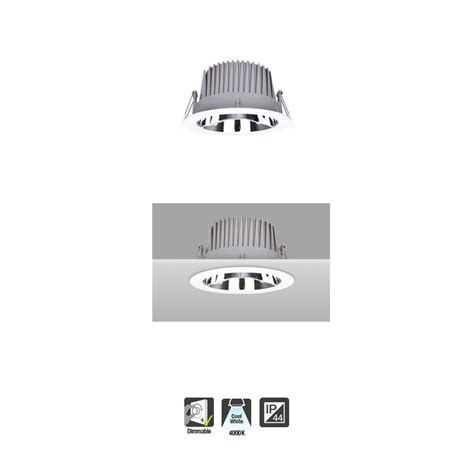 Integral Led Recess Pro Downlight Ip Mm Cutout W Lm Lm W