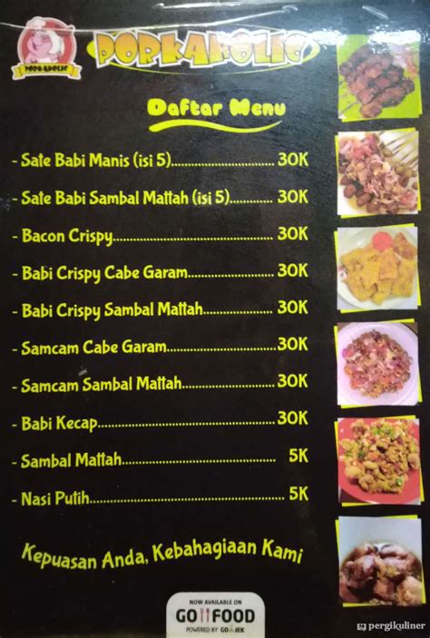 Selalu Diperbarui Menu Porkaholic Sambikerep Surabaya