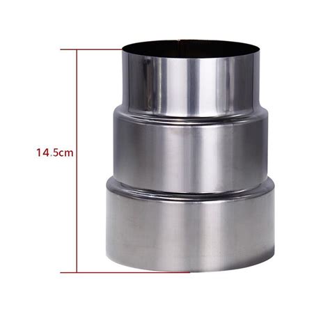 Stainless Steel Flue Liner Reducer Tubing Connector Chimney Adaptor