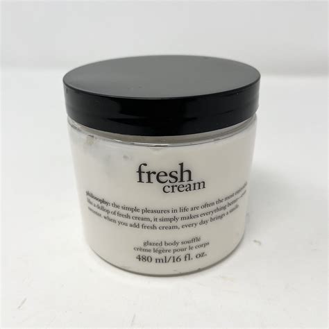 Philosophy Fresh Cream Glazed Body Souffle Cream Jumbo Oz New Ebay