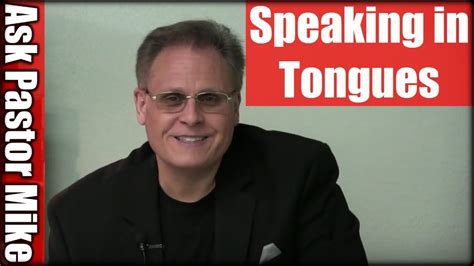 Speaking In Tongues Ask Pastor Mike YouTube