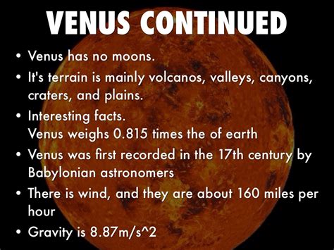 Top 10 Facts About Venus