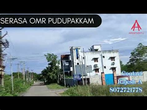 Plots For Sale In Omr Pudupakkam Chennai Omr Pudupakkam Youtube