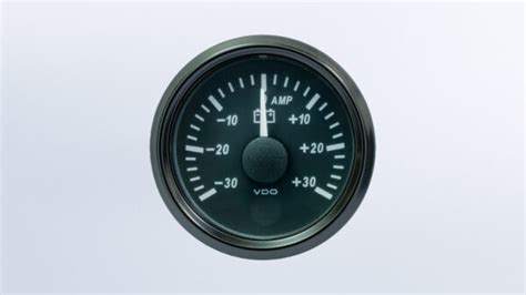 2 1 16in 52mm 30A Ammeter Gauge VDO Instruments