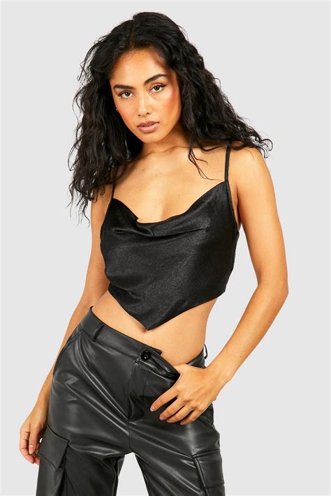 Sexy Tops For Women Sexy Crop Tops Boohoo Uk