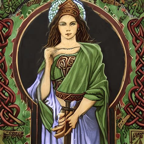 Brigid Celtic Goddess Poetry Prophecy Healing Agriculture · Creative