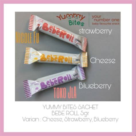 Jual Yummy Bites Bebe Roll Sachet Gr Ada Varian Shopee Indonesia