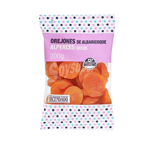 Hacendado Orejones Albaricoque Paquete 200 G