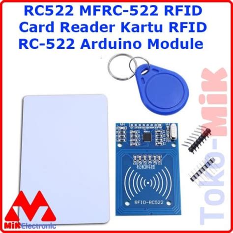 Jual Modul Rfid Mfrc Rc Rc Mhz Kartu Rfid Card Reader