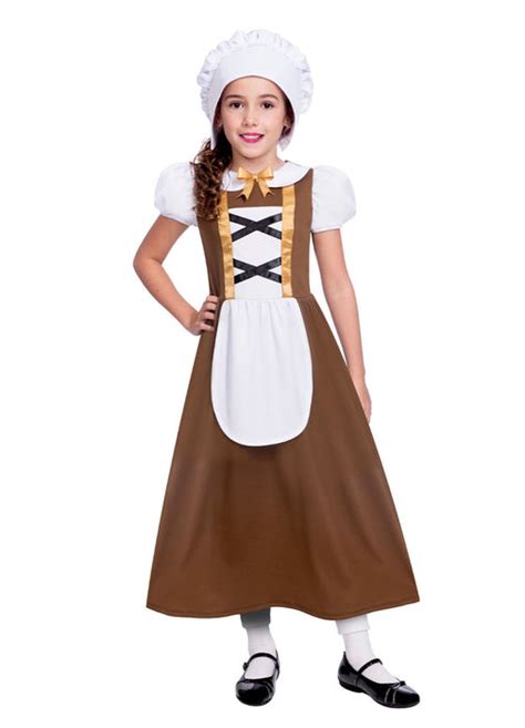 Tudor Girl Costume Child — Party Britain