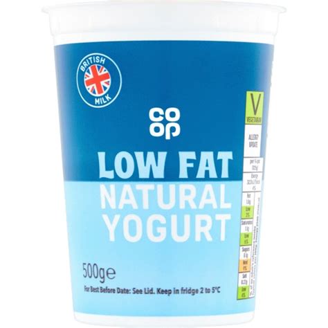 Co Op Low Fat Natural Yogurt 500g Compare Prices And Where To Buy