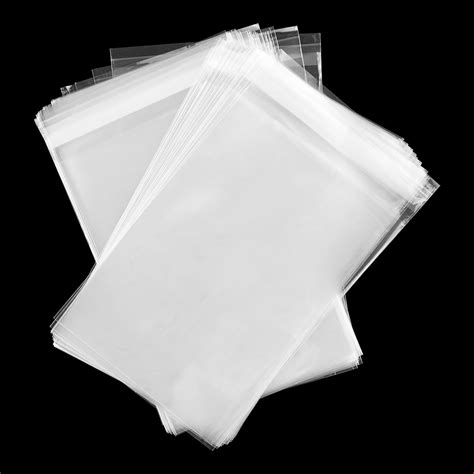 Pcs Clear Self Seal Cellophane Bags Transparent Self Adhesive