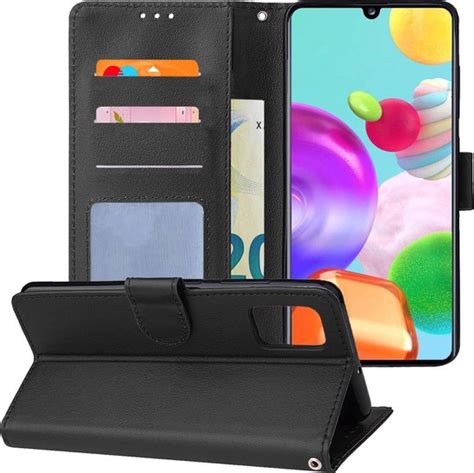 Samsung Galaxy A Hoesje Book Case Flip Hoes Wallet Cover Zwart Bol