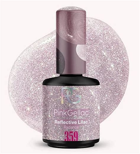 Pink Gellac Vegan HEMA Frei Free 359 Reflective Lilac Schimmer Lila