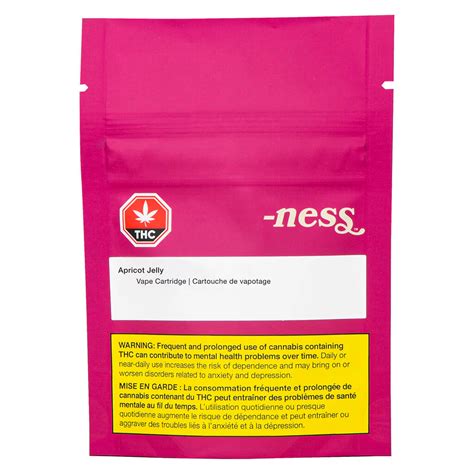 Ness Apricot Jelly 1g 510 Vape Cart Upinsky Mcphillips