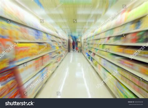 Supermarket Aisle Stock Photo 584495638 | Shutterstock