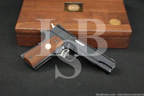 Colt Nra Centennial Gold Cup National Match Series Acp C