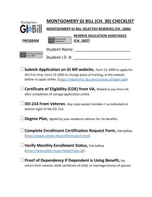 How To Check Montgomery Gi Bill Status