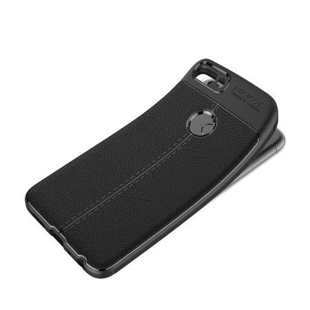 Huawei P Smart Leather Style Thin Case Black