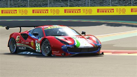 Ferrari 488 GTE EVO Hotlap At Circuit De Spa Francorchamps YouTube