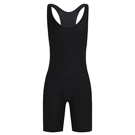 Buy Tiaobug Mens Wrestling Singlet One Piece Sport Leotard Gym