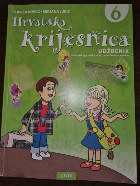 Hrvatska Krijesnica Ud Benik Iz Hrvatskoga Jezika Za Esti Razred