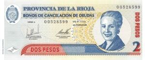 Argentina Pesos Unc Eva Peron