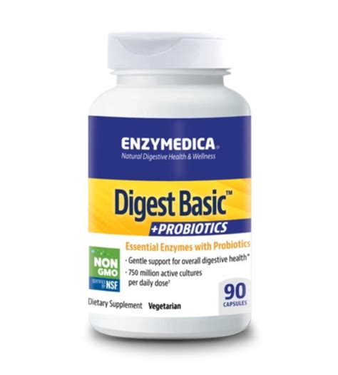 Enzymedica Digest Basic + Probiotics (90 капс) купить пробиотики в ...