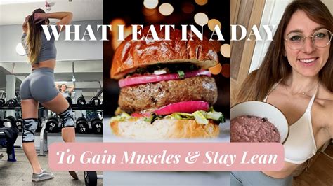 WHAT I EAT IN A DAY To Gain Muscles Stay Lean Workout Posing BIKINI PREP 16 Weeks Out