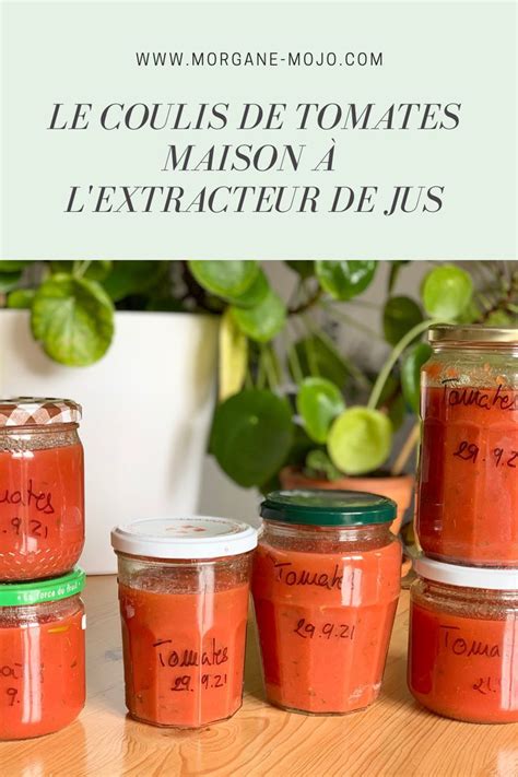 Coulis De Tomates En Bocaux Artofit